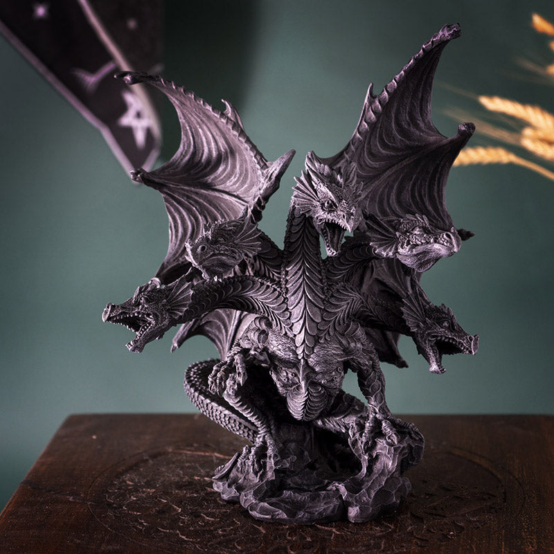 Dark Hydra Dragon Figurine
