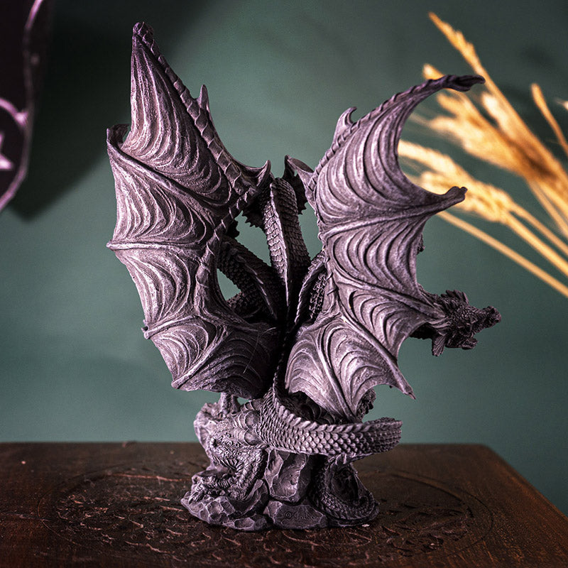 Dark Hydra Dragon Figurine
