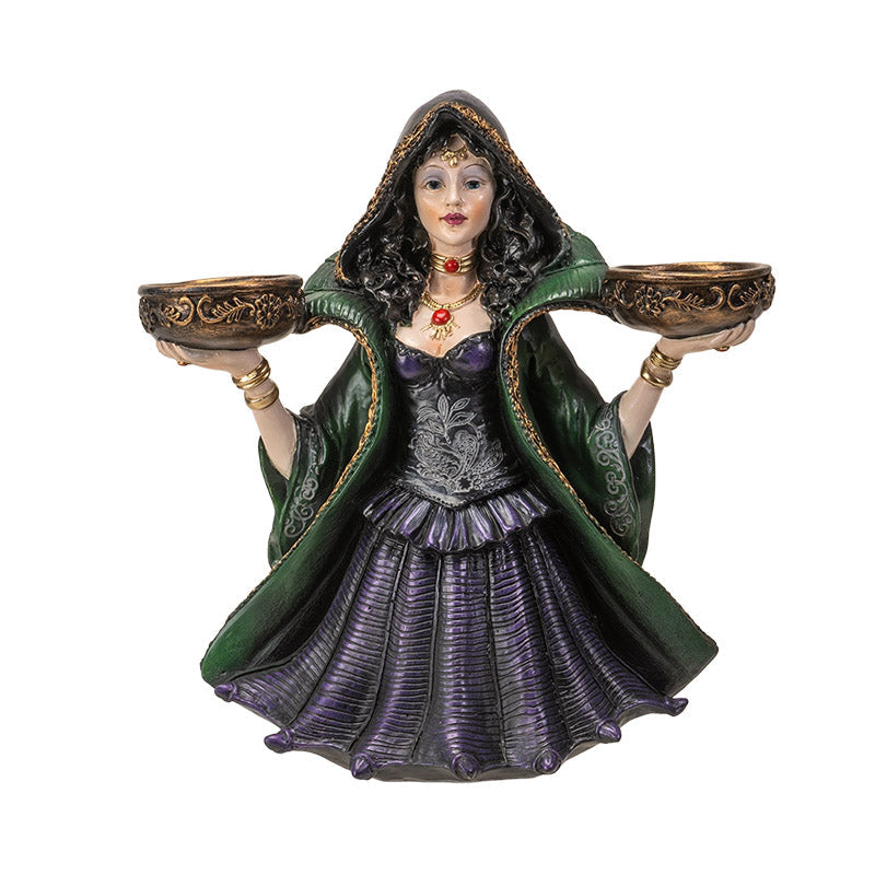 Witch Double Tealight Holder