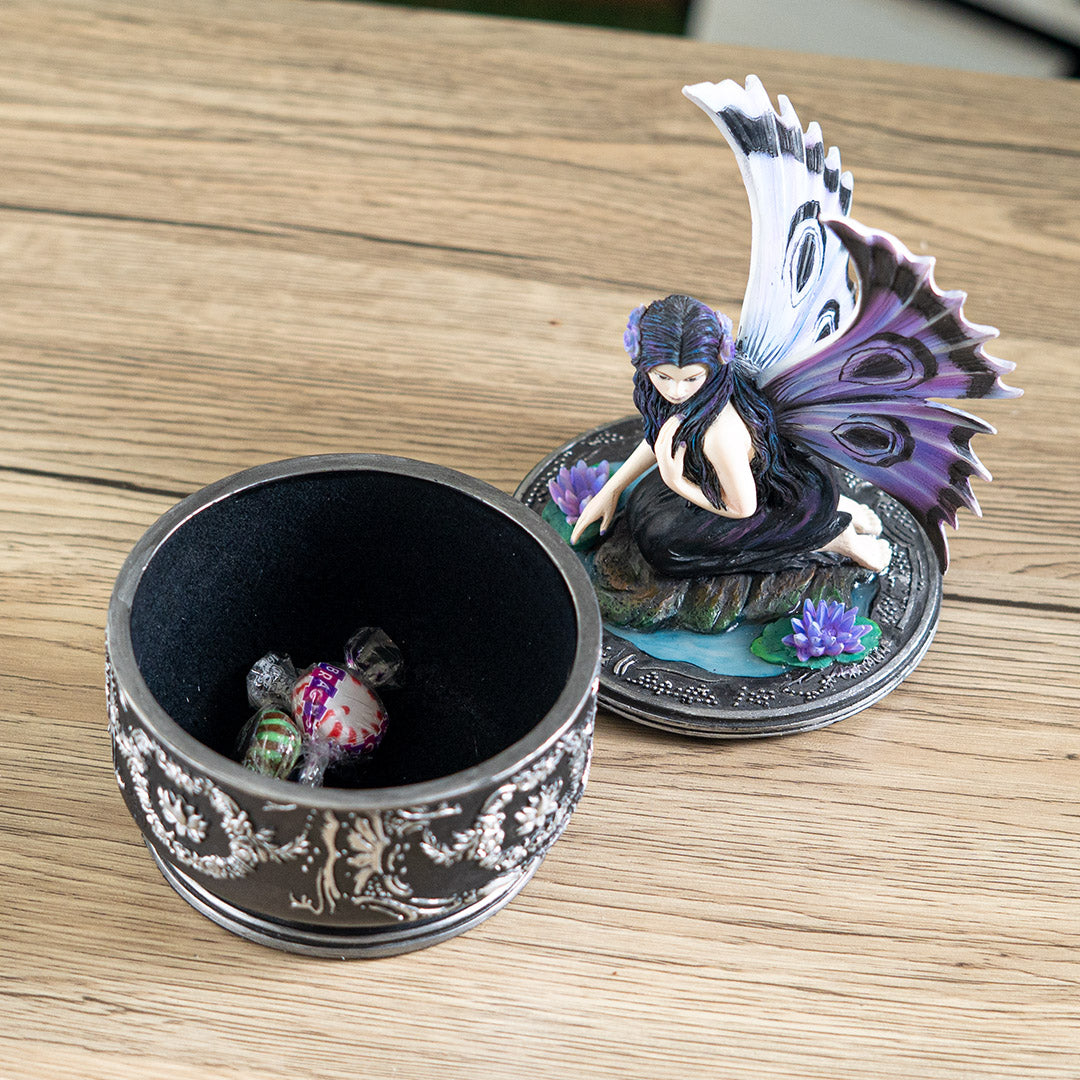 Naiad Fairy Trinket Box by Anne Stokes