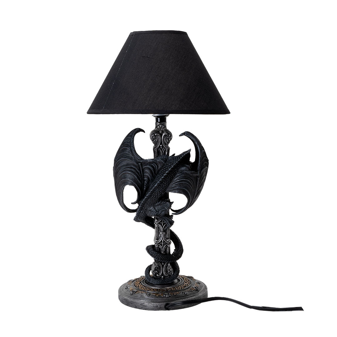 Black Cross Dragon Lamp