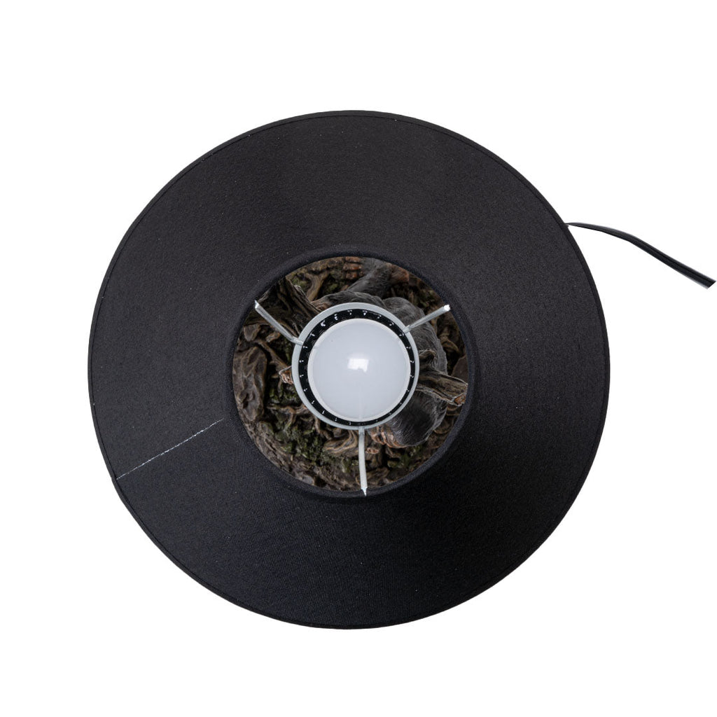 Black Cross Dragon Lamp