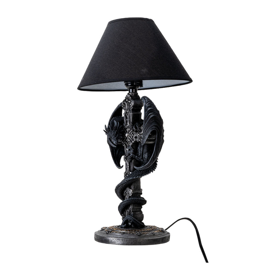 Black Cross Dragon Lamp