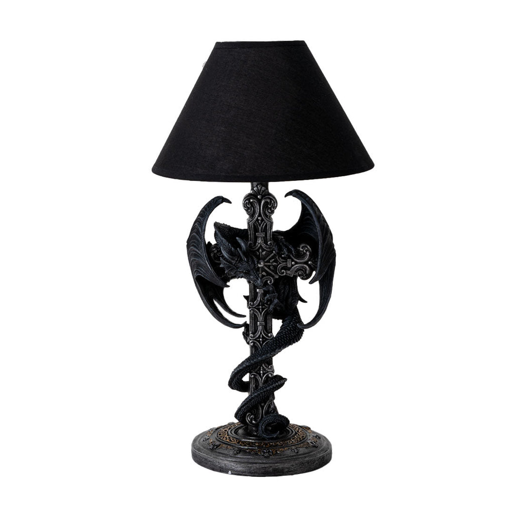 Black Cross Dragon Lamp