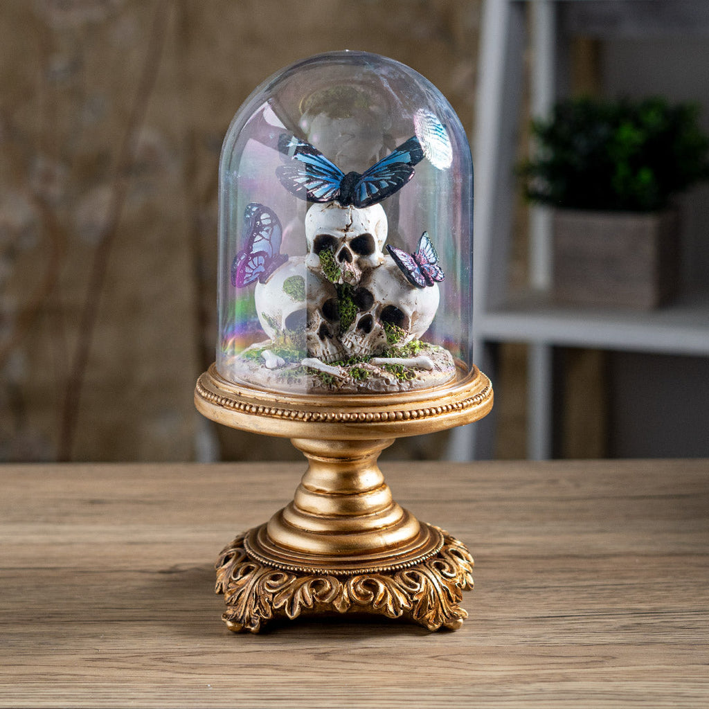 Butterfly Skull Cloche