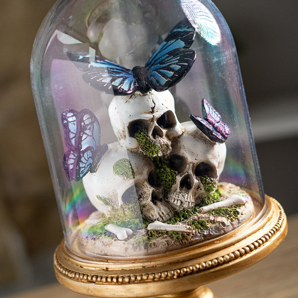Butterfly Skull Cloche