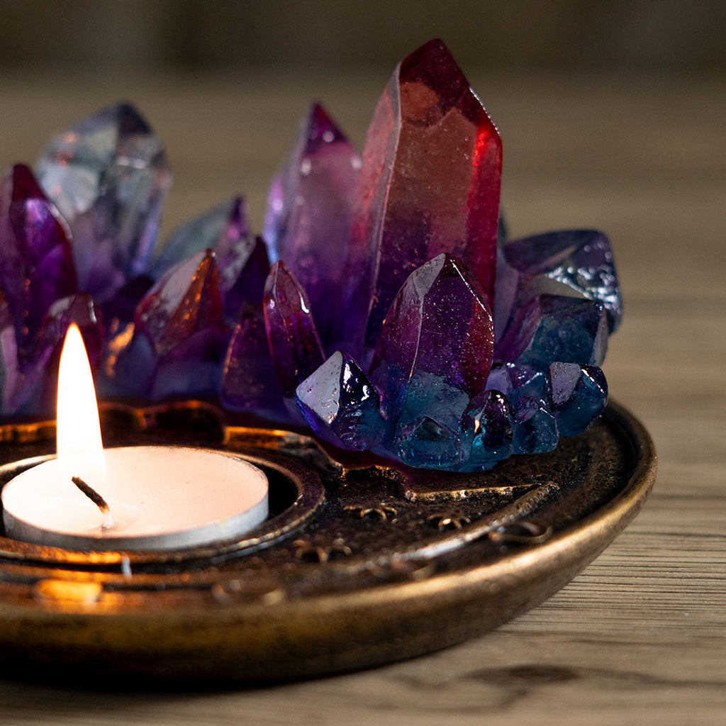 Ombre Crystal Candleholder