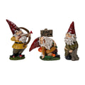 Naughty Gnome Figurine Trio