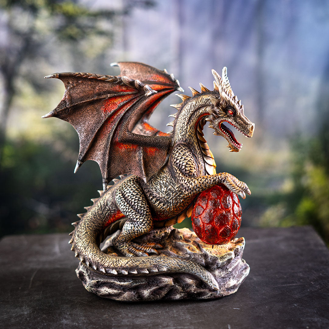 Fire Dragon with LED Egg