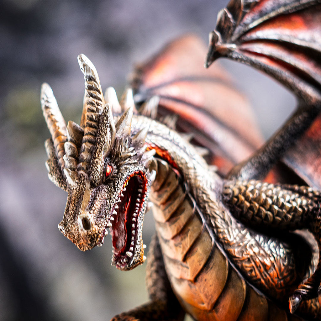 Fire Dragon with LED Egg