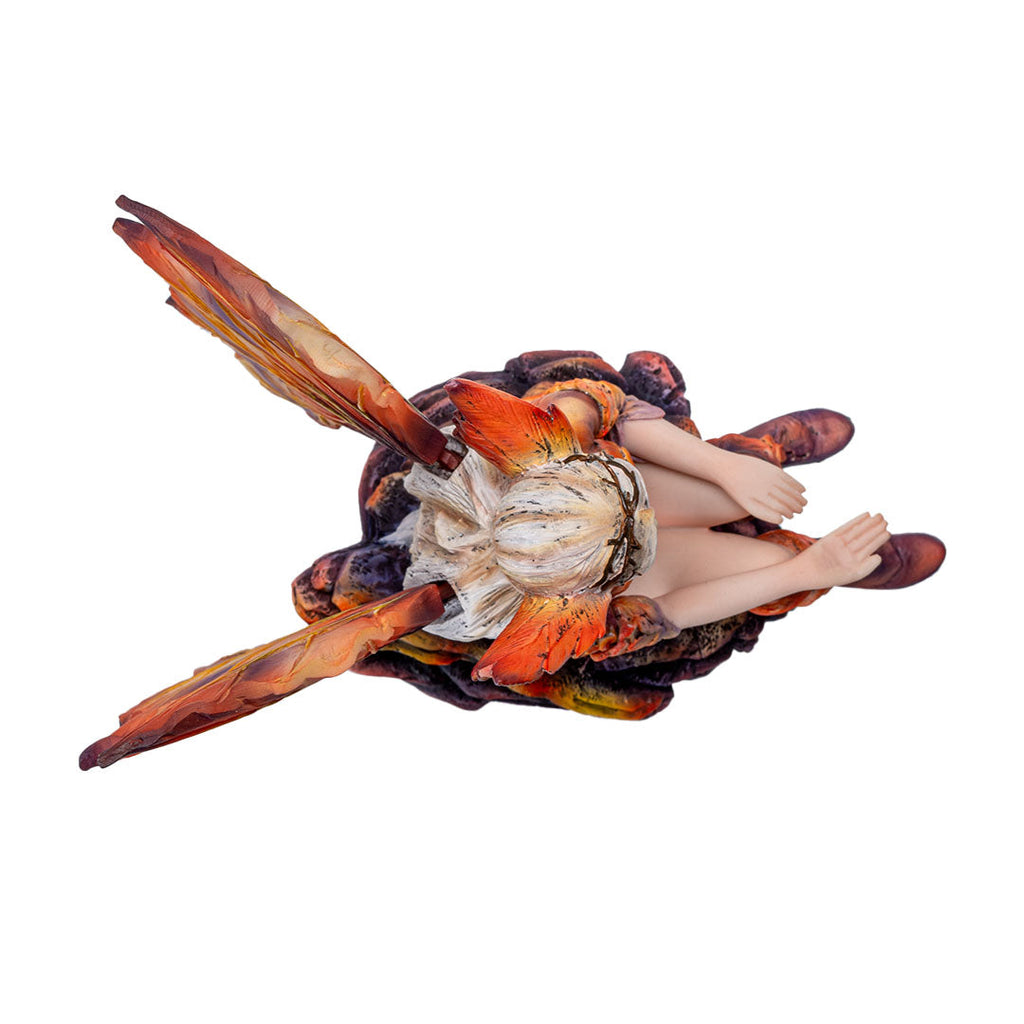 Sitting Fire Fairy Figurine