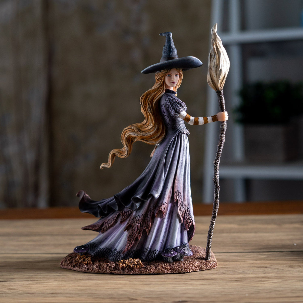 Bewitching Autumn Witch Figurine by Amy Brown