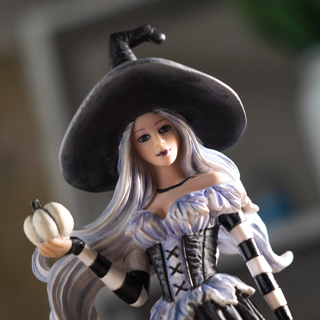Ghost Pumpkins Witch Figurine by Amy Brown