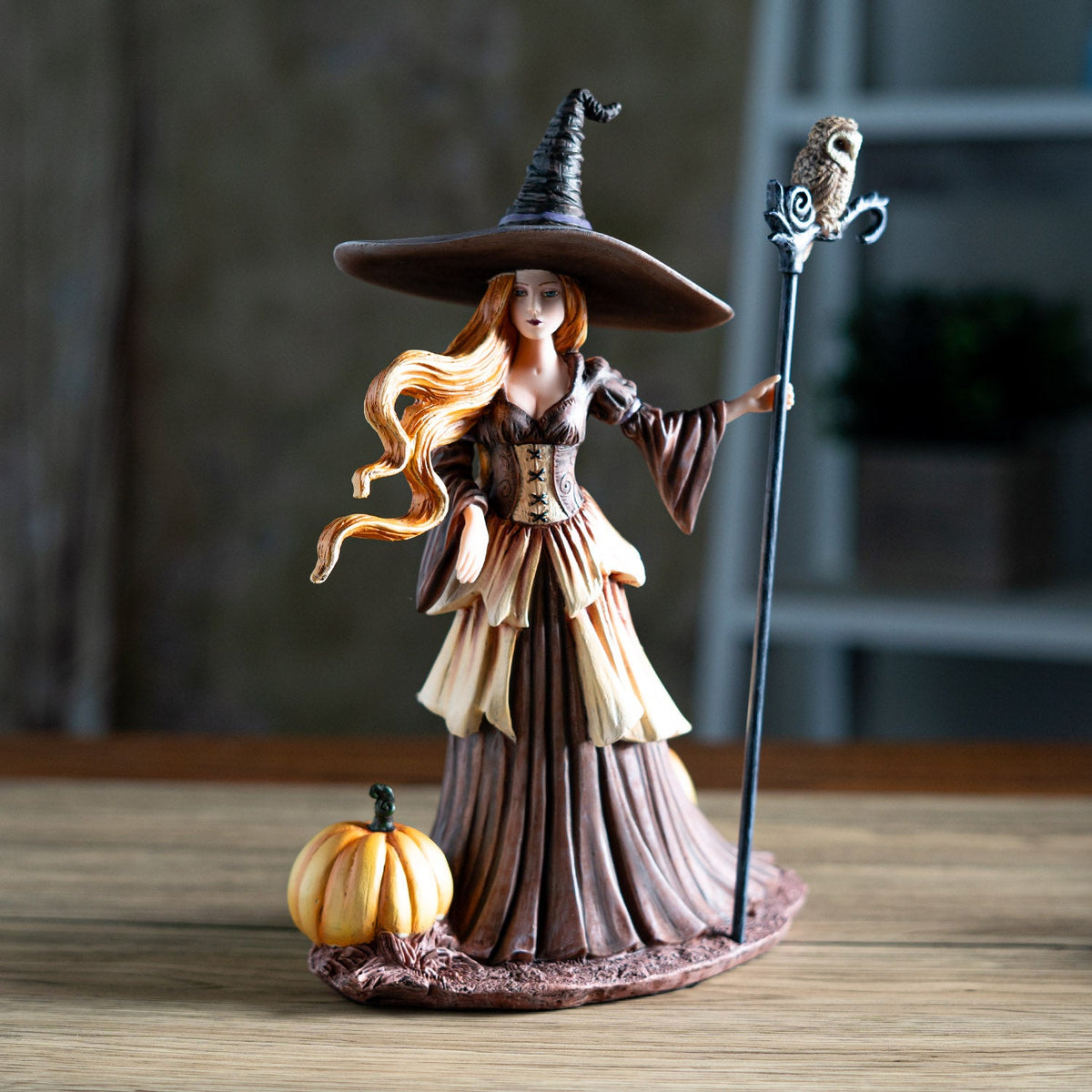 Owl Spell Witch Figurine by Amy Brown
