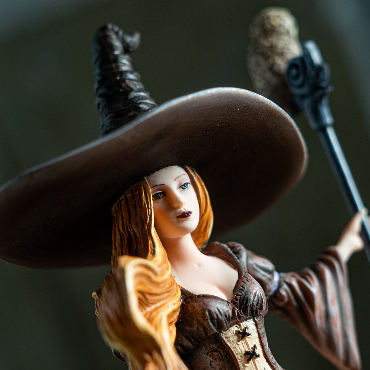 Owl Spell Witch Figurine by Amy Brown