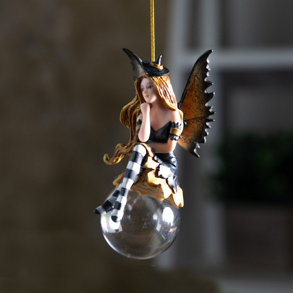Cordelia Bubble Rider Fairy Ornament by Amy Brown