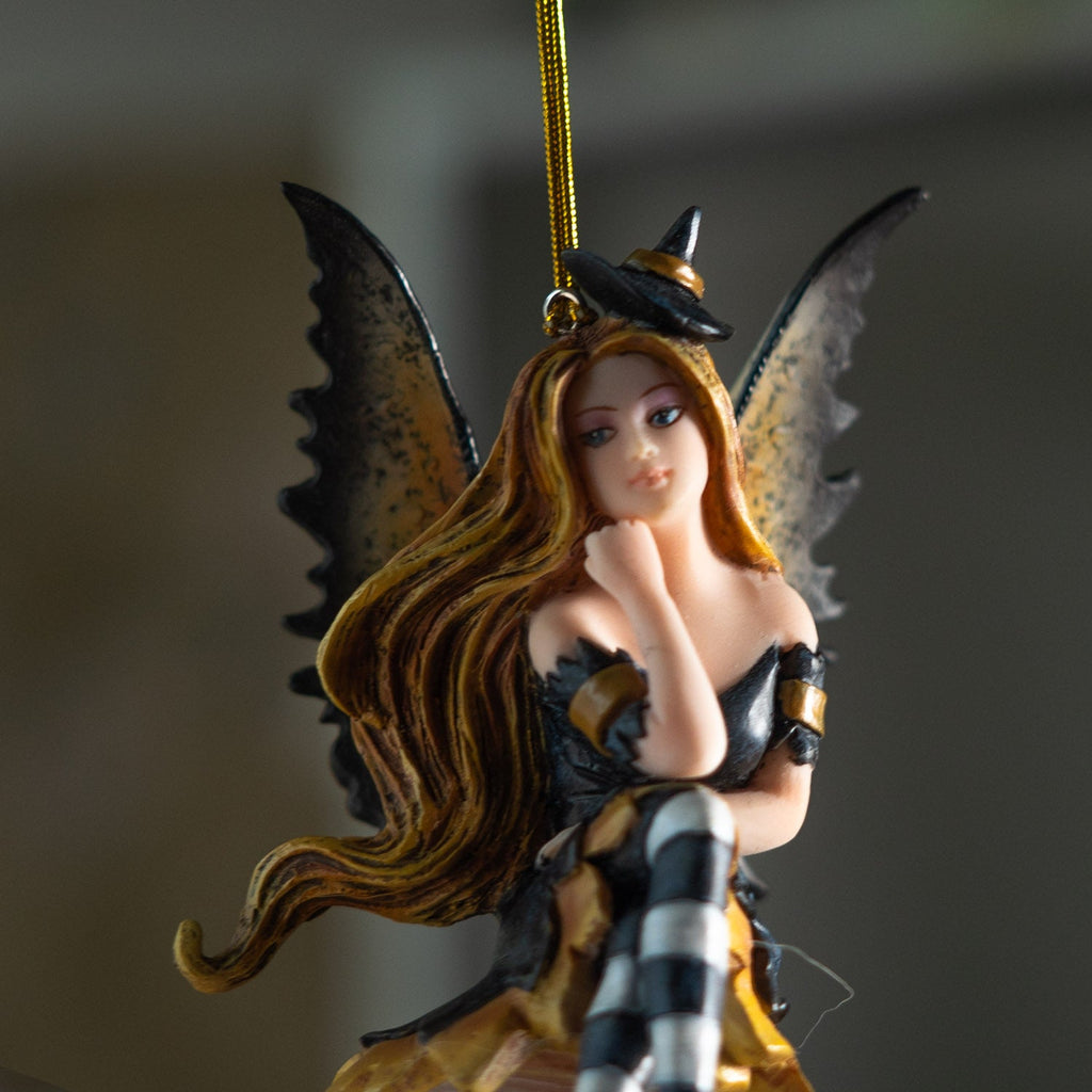 Cordelia Bubble Rider Fairy Ornament by Amy Brown