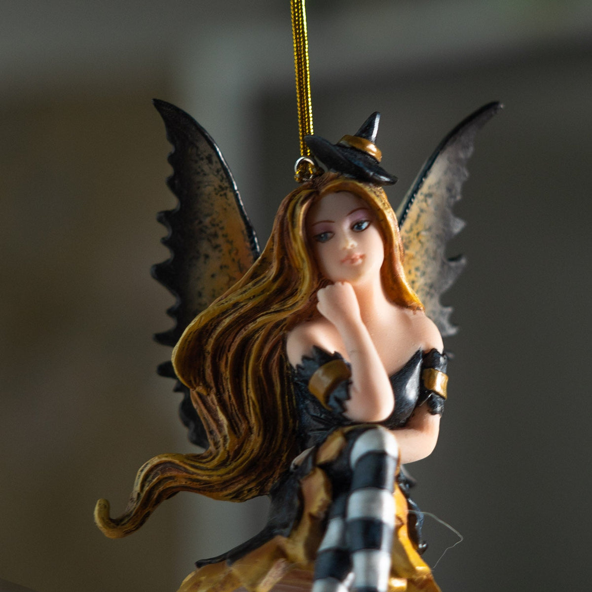 Cordelia Bubble Rider Fairy Ornament by Amy Brown