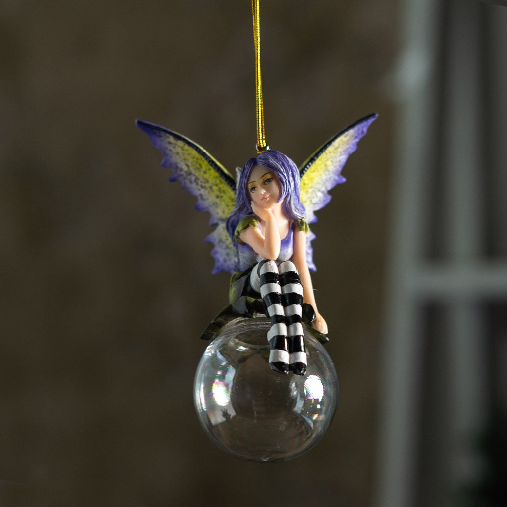 Dulcibelle Bubble Rider Fairy Ornament by Amy Brown