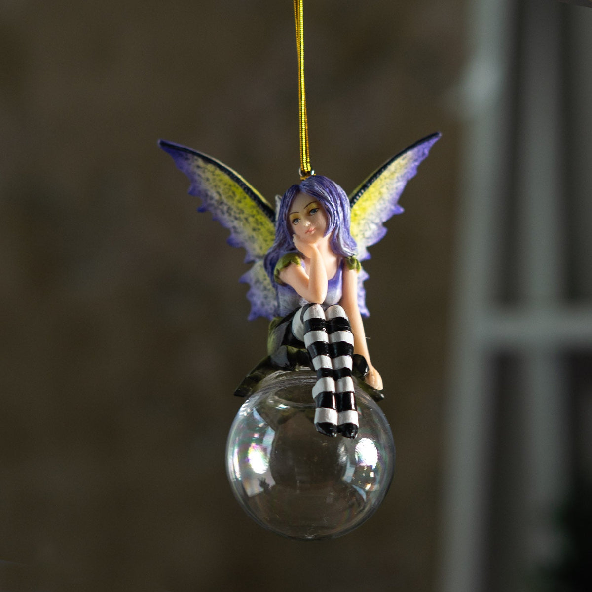 Dulcibelle Bubble Rider Fairy Ornament by Amy Brown
