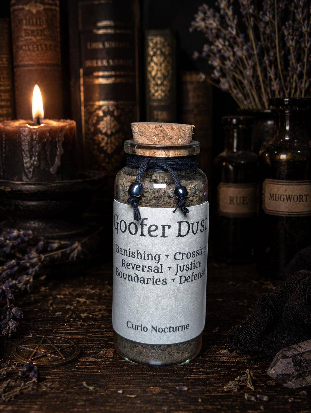 Goofer Dust Powder for Hexing & Protection in Glas