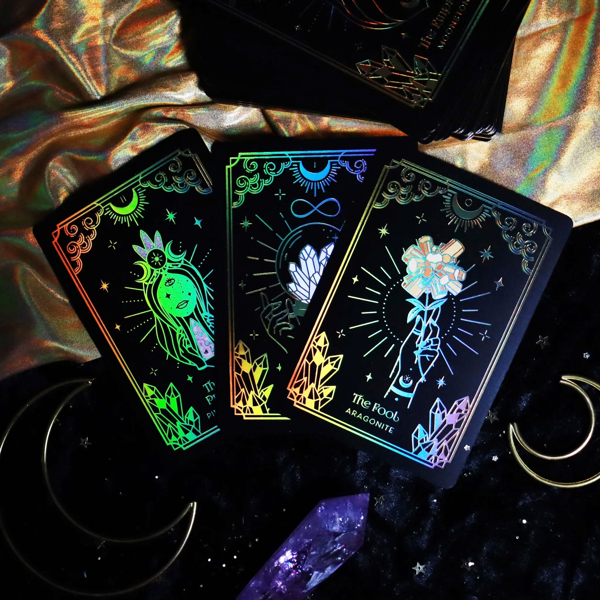 GOLD Crystalstruck Tarot© Card Deck