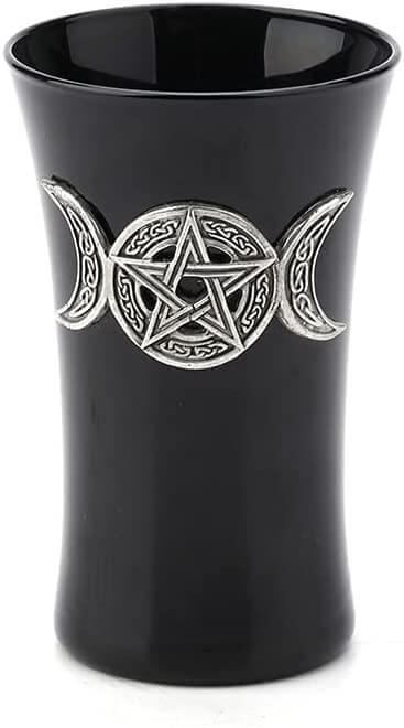 Triple Moon Pentagram Shot Glass