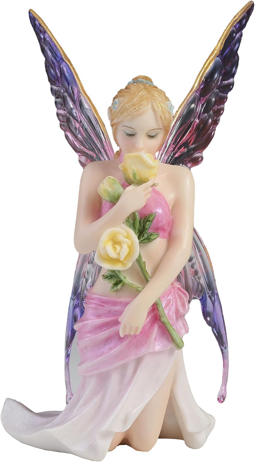 Aromatic Fairy Smelling Flower Buds Figurine