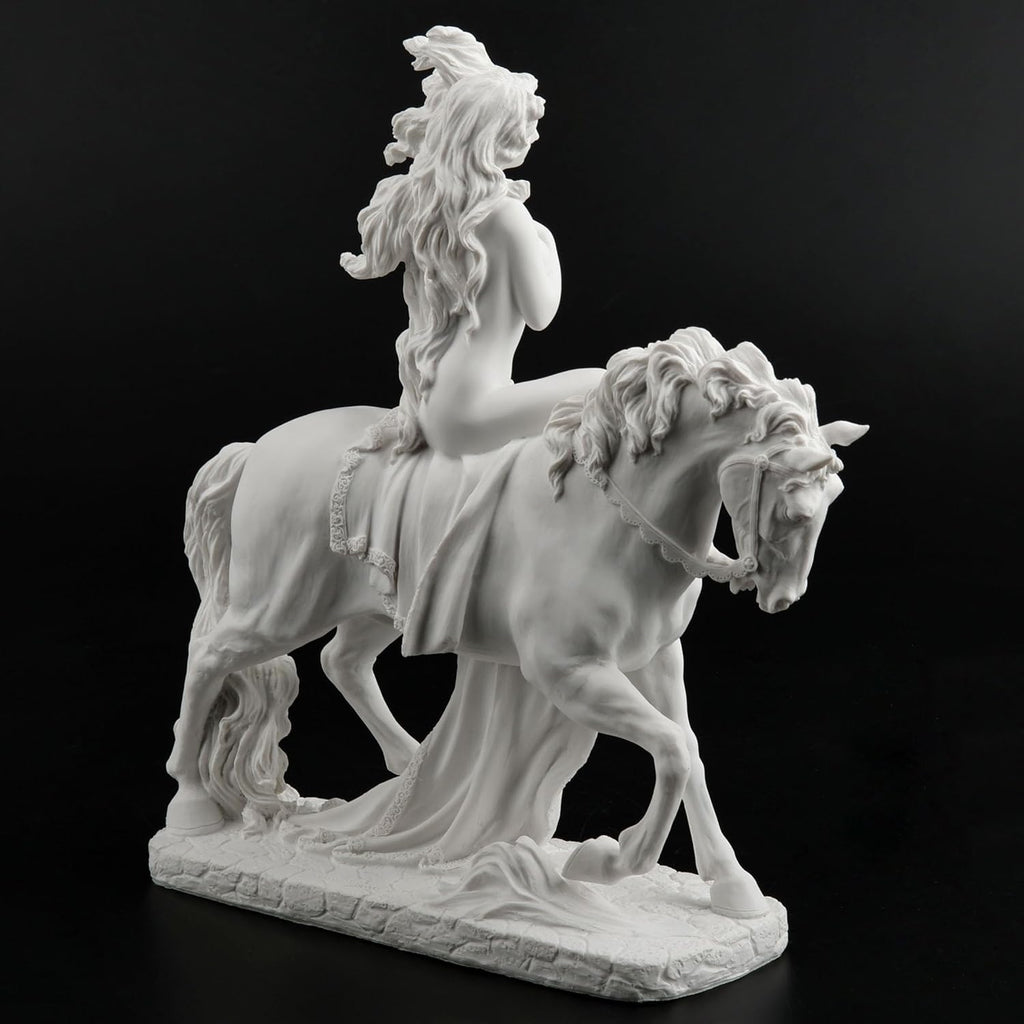Lady Godiva on Horseback Figurine