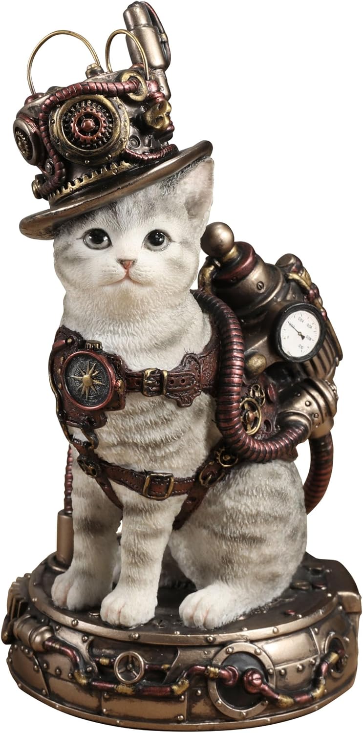 Steampunk Chaotic Neutral Cat