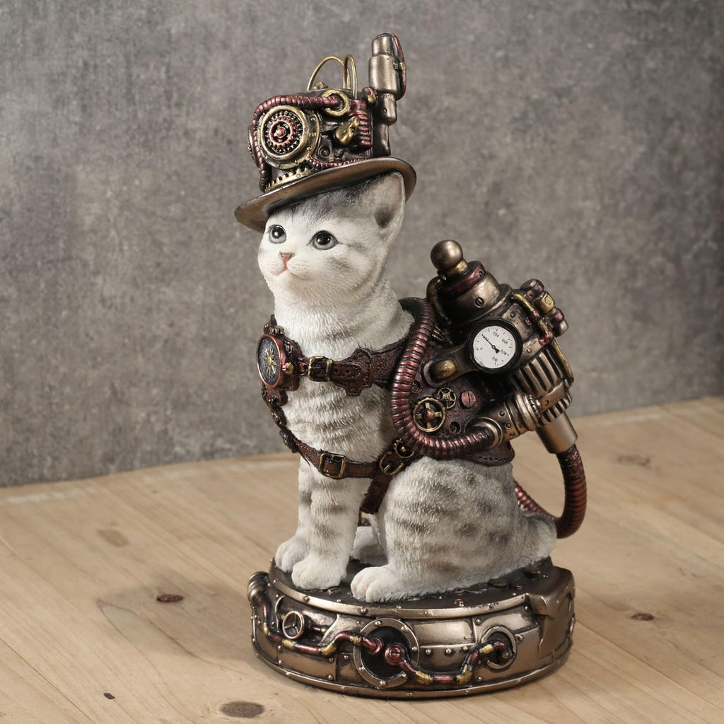 Steampunk Chaotic Neutral Cat