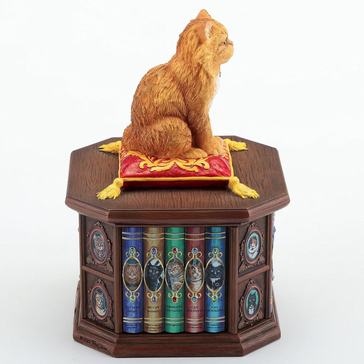Mad About Cats Trinket Box by Lisa Parker