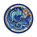 Zodiac Aquarius Sticker 3"