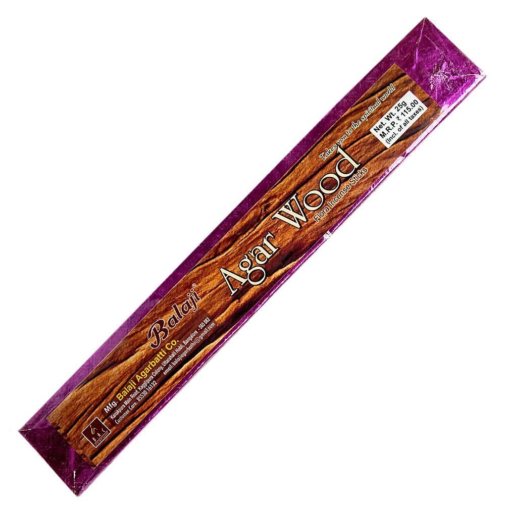Balaji Agarwood Incense Sticks 25g