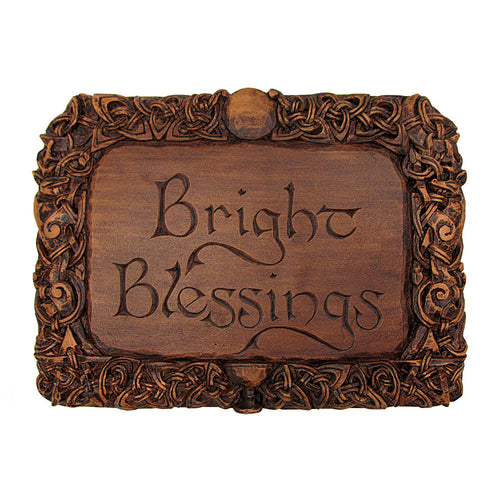 Bright Blessings Plaque