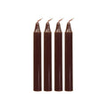 Mini Ritual Candle - Brown (Set of 4)