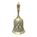Floral Design Altar Bell - Bronze 4.5"