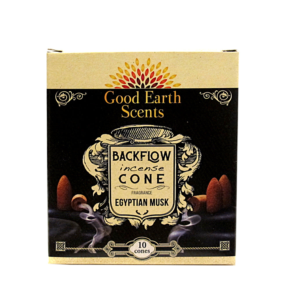 Soul Sticks (Good Earth) Egyptian Musk Backflow Incense Cones