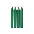 Mini Ritual Candle - Green (Set of 4)
