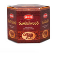 Hem Sandalwood Backflow Incense Cones