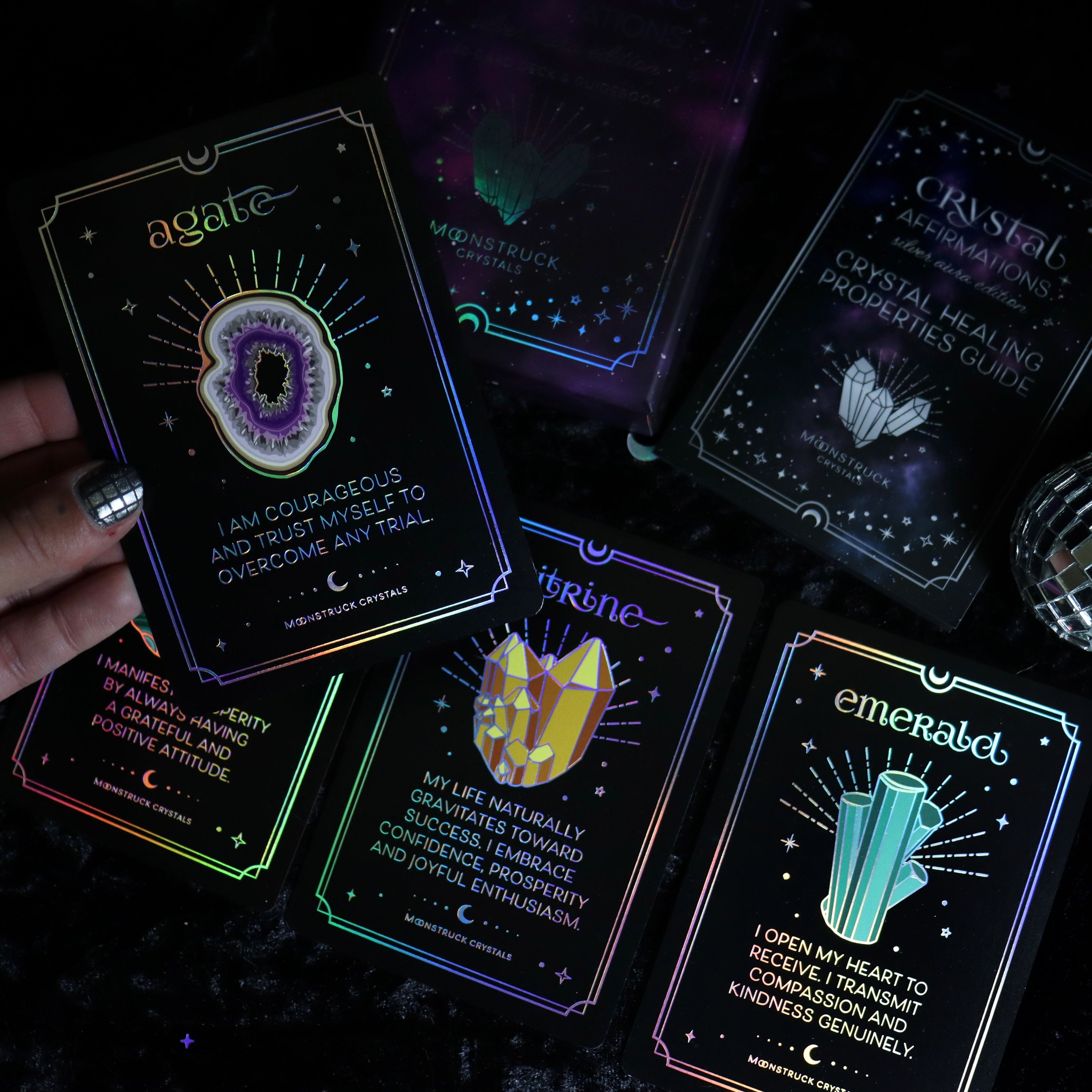 Silver Crystal Affirmations© Card Deck