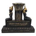 Isis and Osiris Pillar Candle Holder
