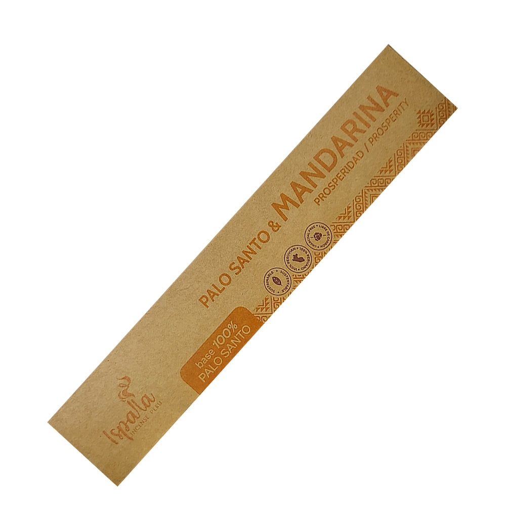 Ispalla Incense Peru - Palo Santo & Tangerine (Mandarina) Incense Sticks