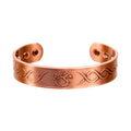 Magnetic Copper Bracelet - Tree of Life - Antique Copper