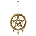 Pentacle Brass Wind Chime