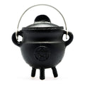 Cast Iron Cauldron - Pentacle 3" x 2.75"