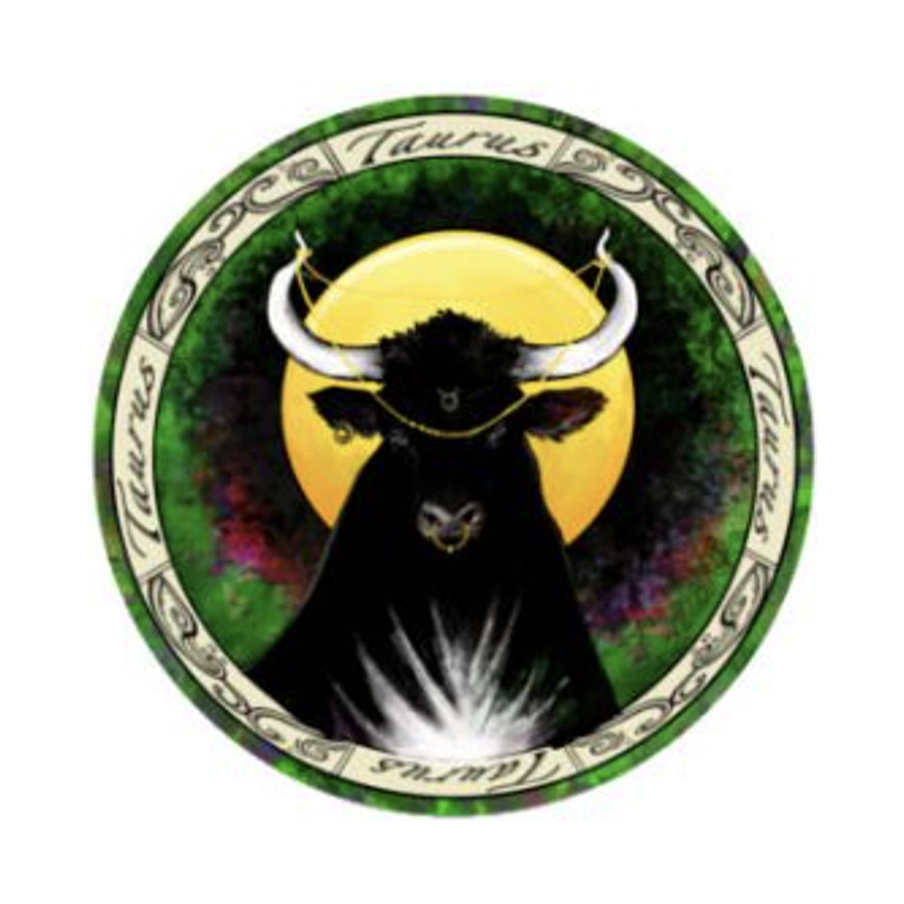 Zodiac Taurus Sticker 3"