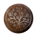 Tree of Life Carved Wood Stick Burner 5"