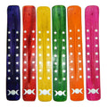 Triple Moon Colorful Painted Wood Ash Catchers