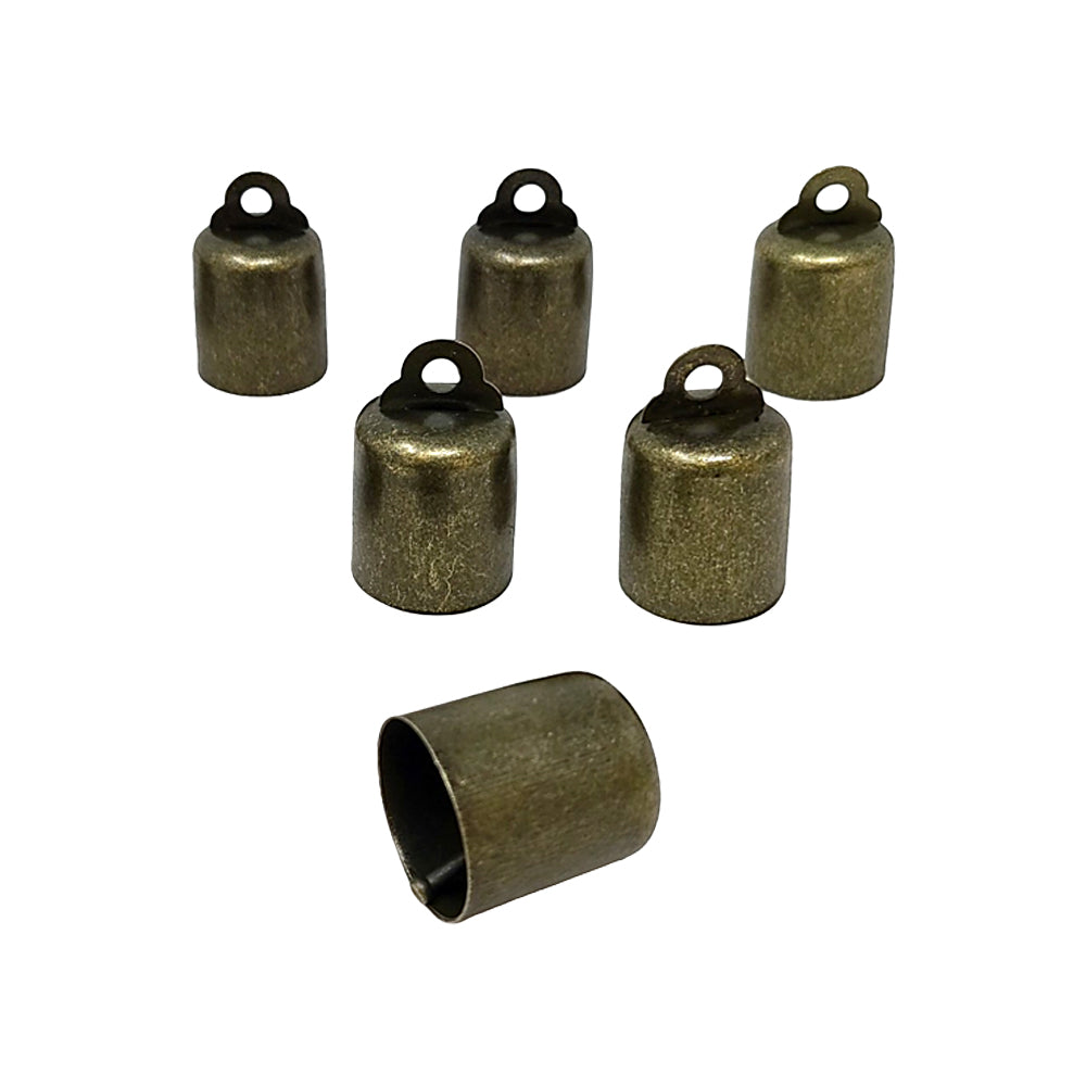 Vintage Style Cylindrical Bells – Antique Finish 1.5"